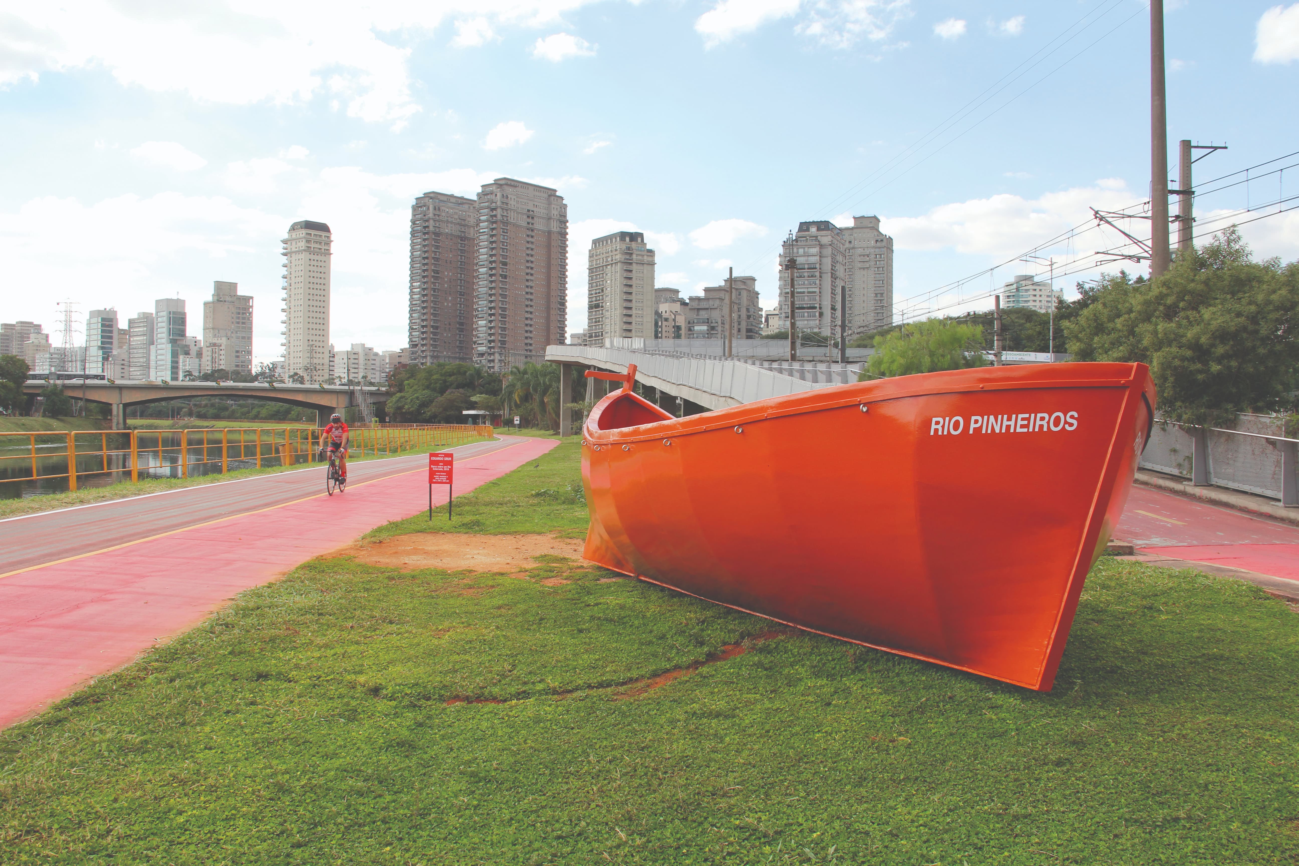 Eduardo Srur usa a cidade de São Paulo como tela para alertar sobre os problemas ambientais