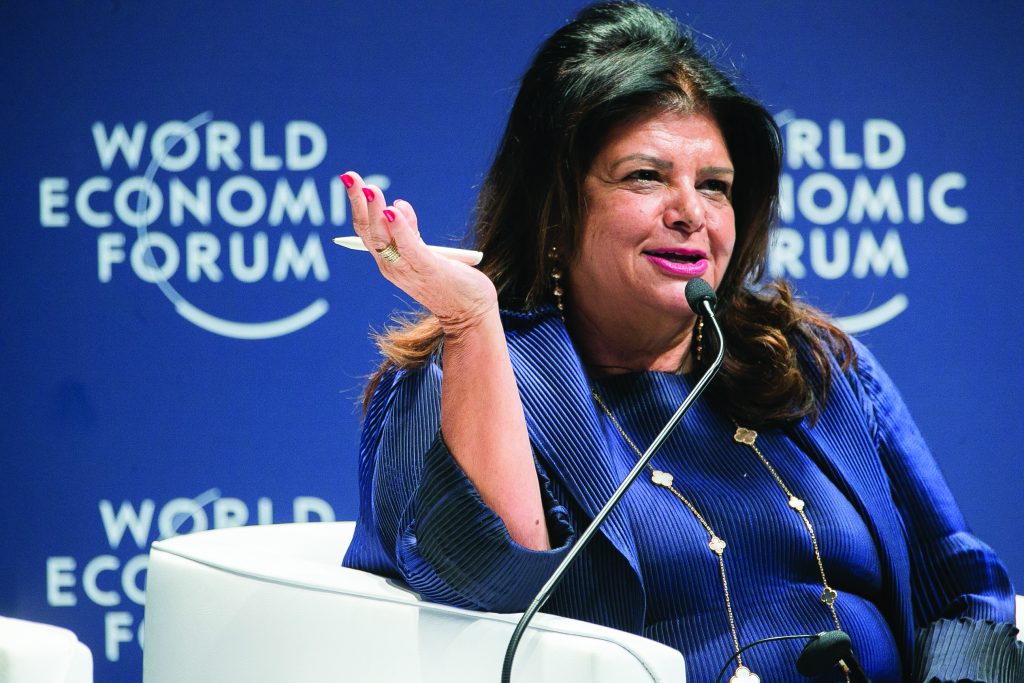 Luiza Helena Trajano no Fórum Econômico Mundial - Foto Divulgação