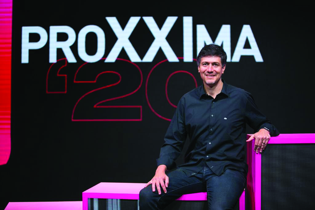 Marcelo no evento Proxxima, realizado pelo Meio e Mensagem, que discute marketing e comunicação digital no Brasil - Foto Divulgação