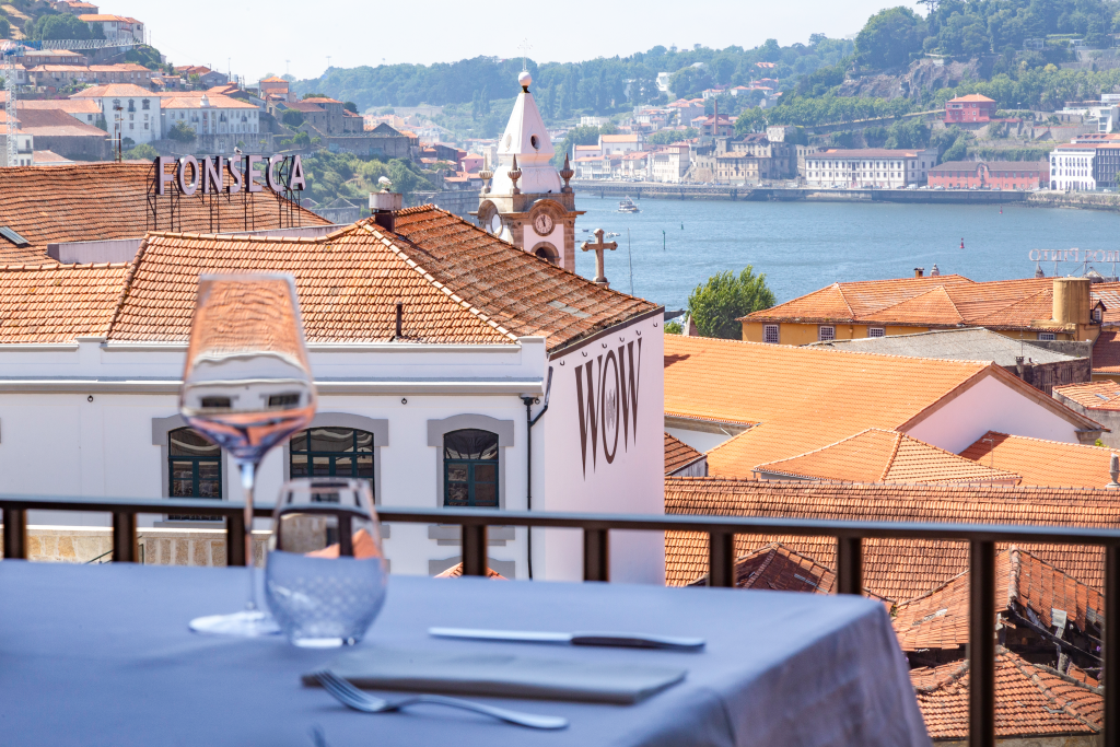 Vista do World of Wine Porto para a Ponte D. Luís I - Foto divulgação