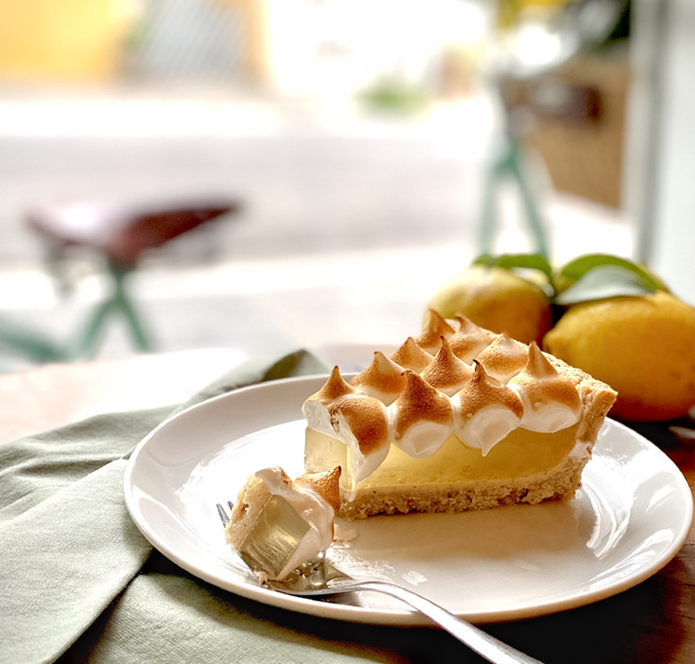 Torta de limão sem lactose da confeitaria Fioca - Foto divulgação 