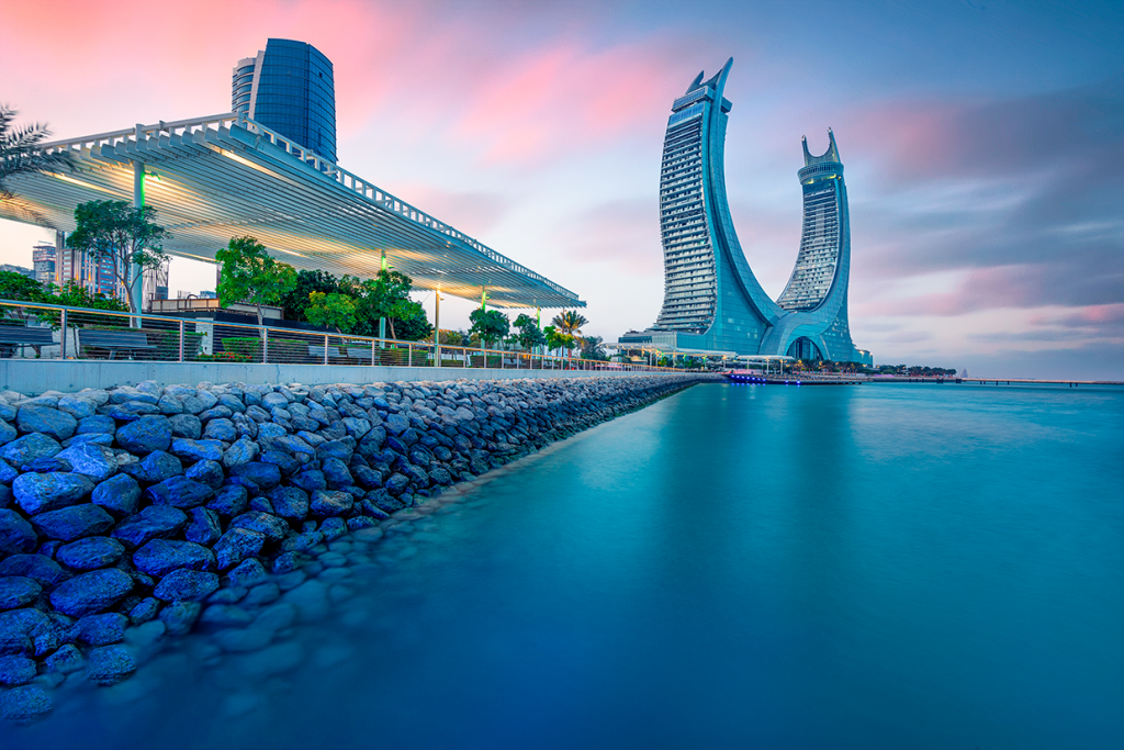 Katara Towers, em Lusail - Foto iStock