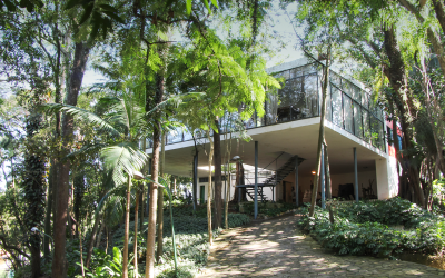 Casa de Vidro, da arquiteta modernista Lina Bo Bardi, tem visita aberta ao público de quinta a sábado