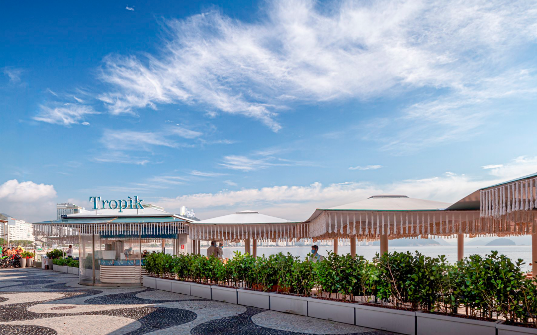 Tropìk, o beach club do Fairmont Rio de Janeiro Copacabana, é eleito o melhor quiosque da cidade
