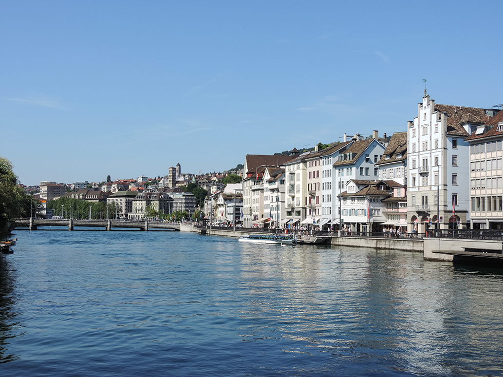 A luxuosa Zurique, na Suíça - Foto divulgação