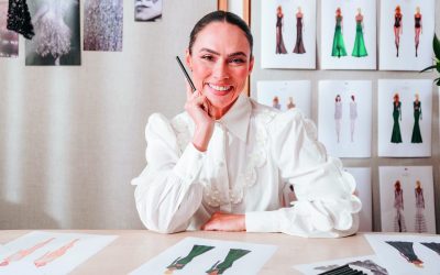 A estilista brasileira Patrícia Bonaldi é famosa por seus bordados artesanais e internacionaliza sua marca PatBO