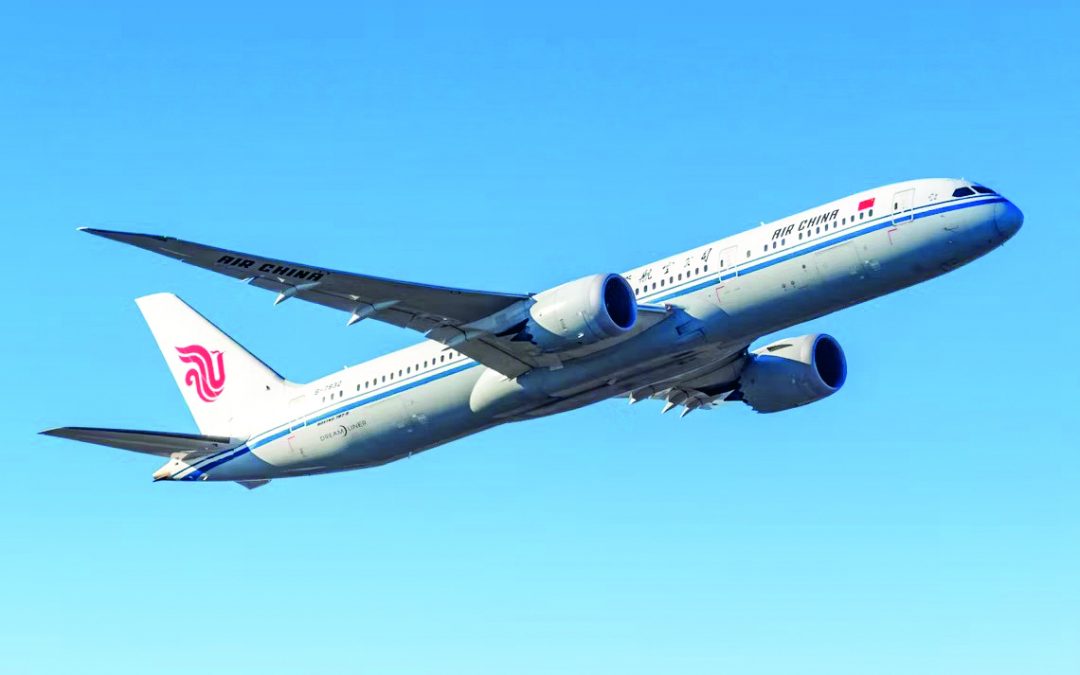 Air China volta a operar voo ligando São Paulo a Pequim